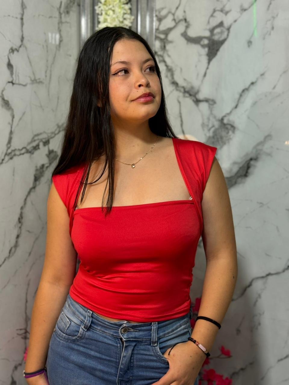 Blusas Dividi espalda descubierta